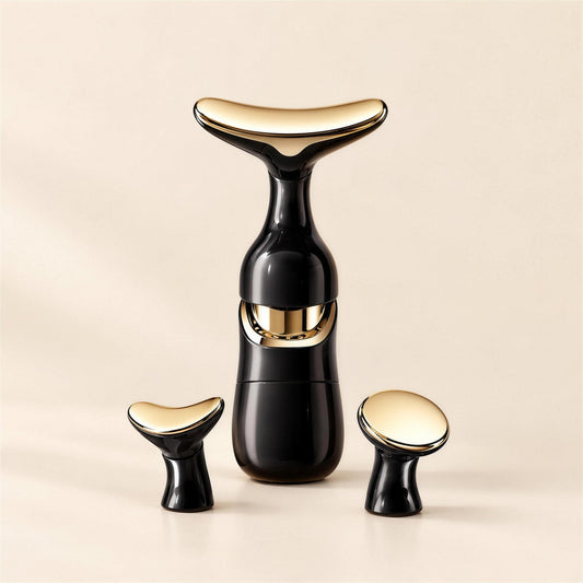 Valmar 3-in-1 Gold Contour Massager with its three heads